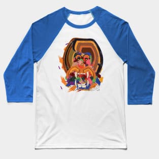 wild cat's head of the king of the jungle Baseball T-Shirt